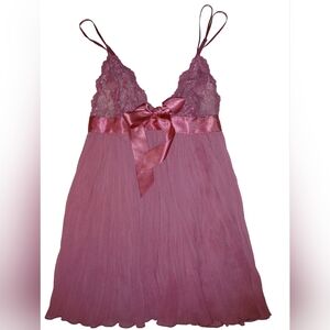Victoria's Secret Lace & Satin Nightgown